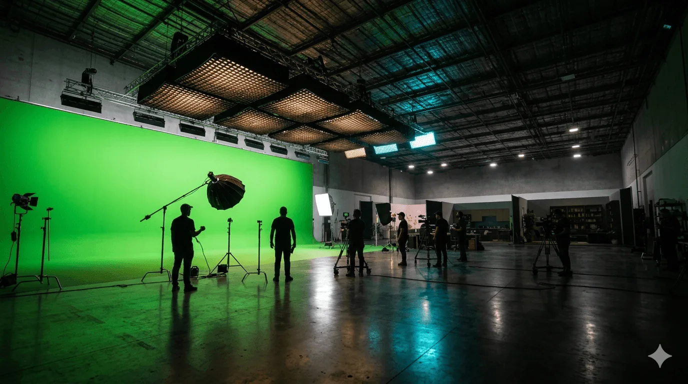 Studio fond vert chromakey INTIK