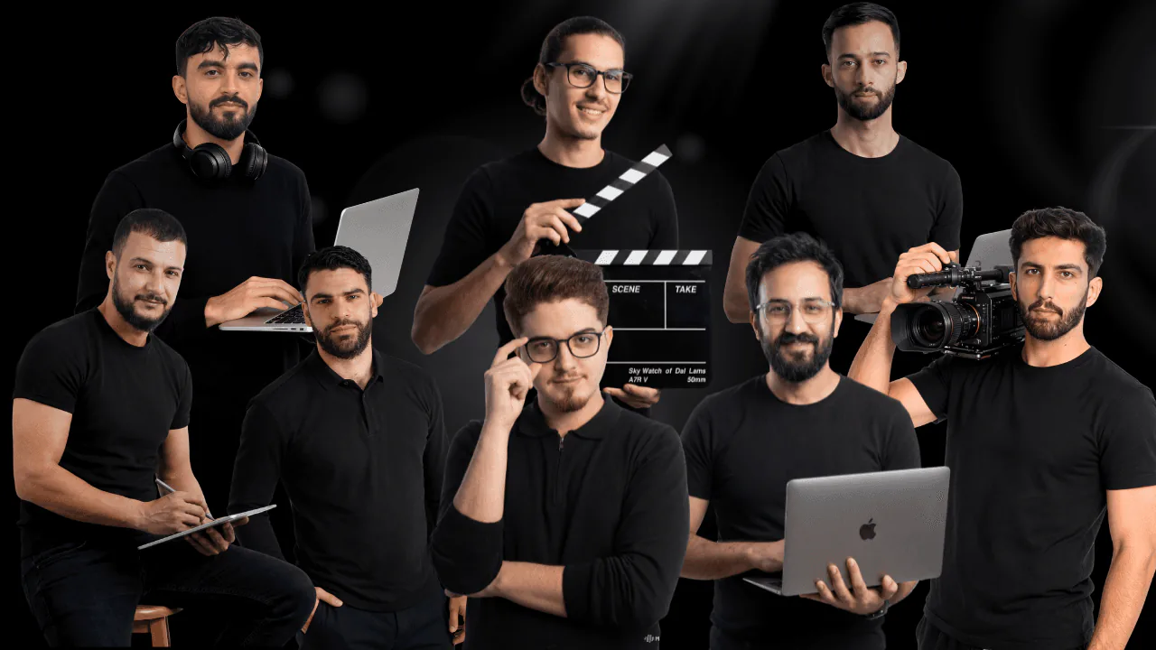 L'équipe INTIK Prod & Com — 10 experts production vidéo à Alger